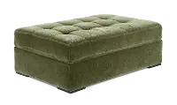 Noah Moss Green Ottoman