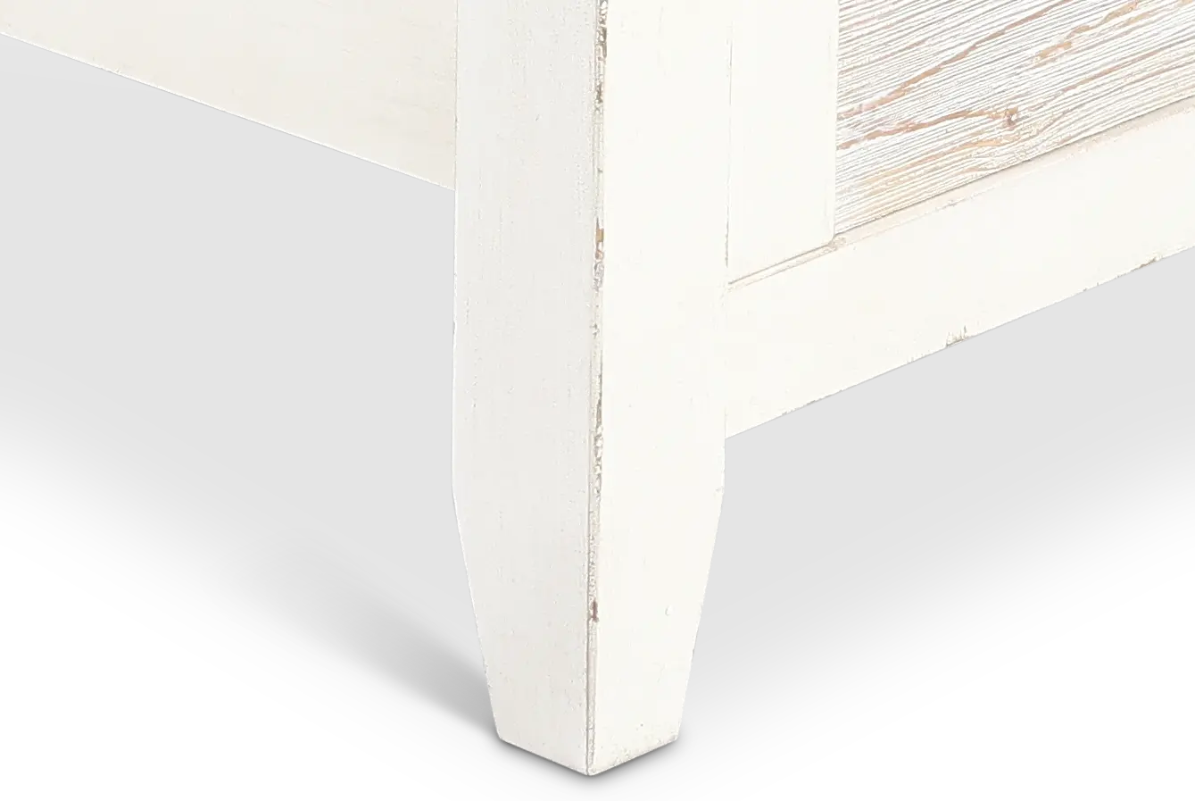 142-BED5/0 Backroads Weathered White Queen Bed-8