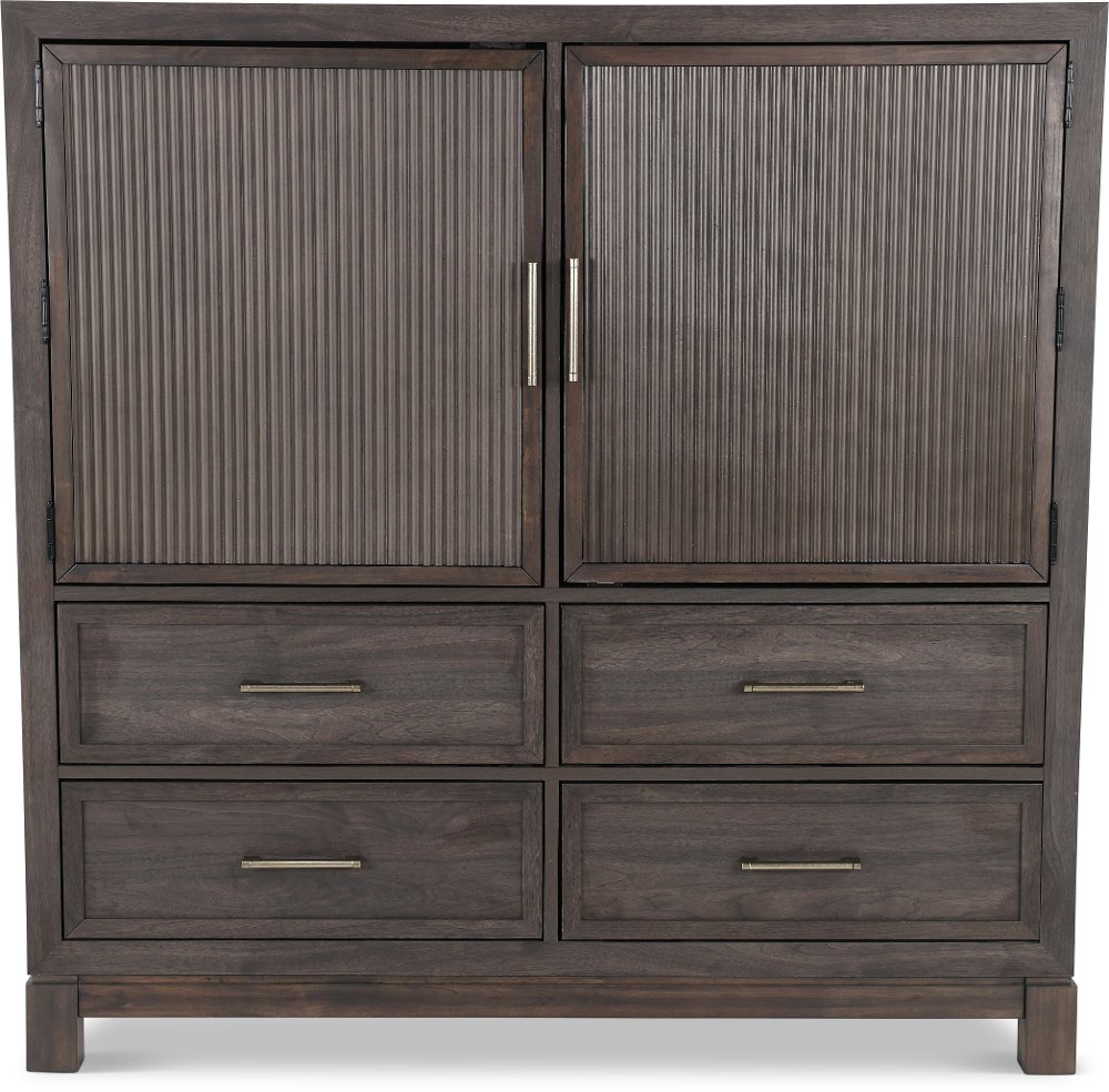 Modern Edge Brown Dressing Chest