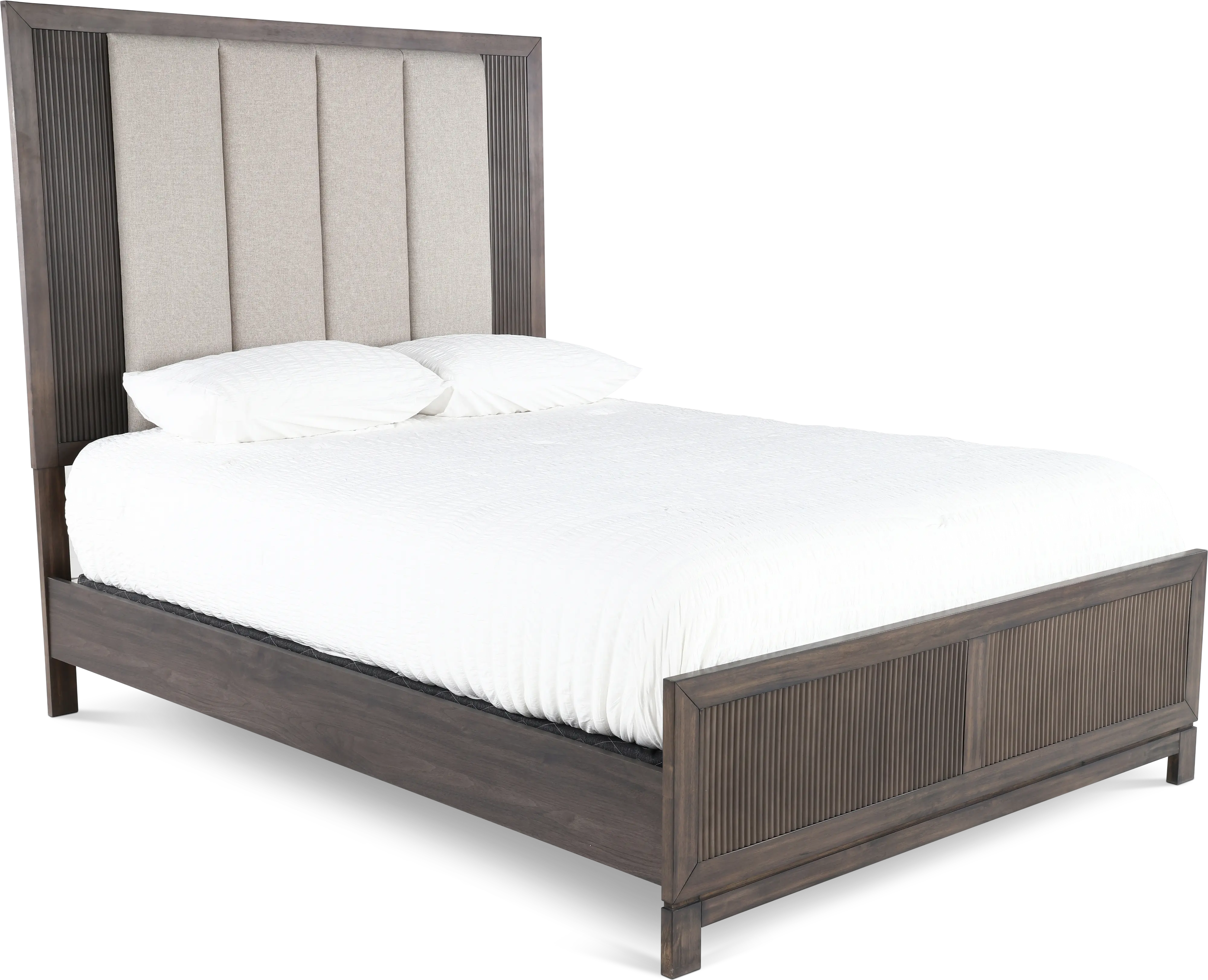 313-BED5/0 Modern Edge Queen Bed-1
