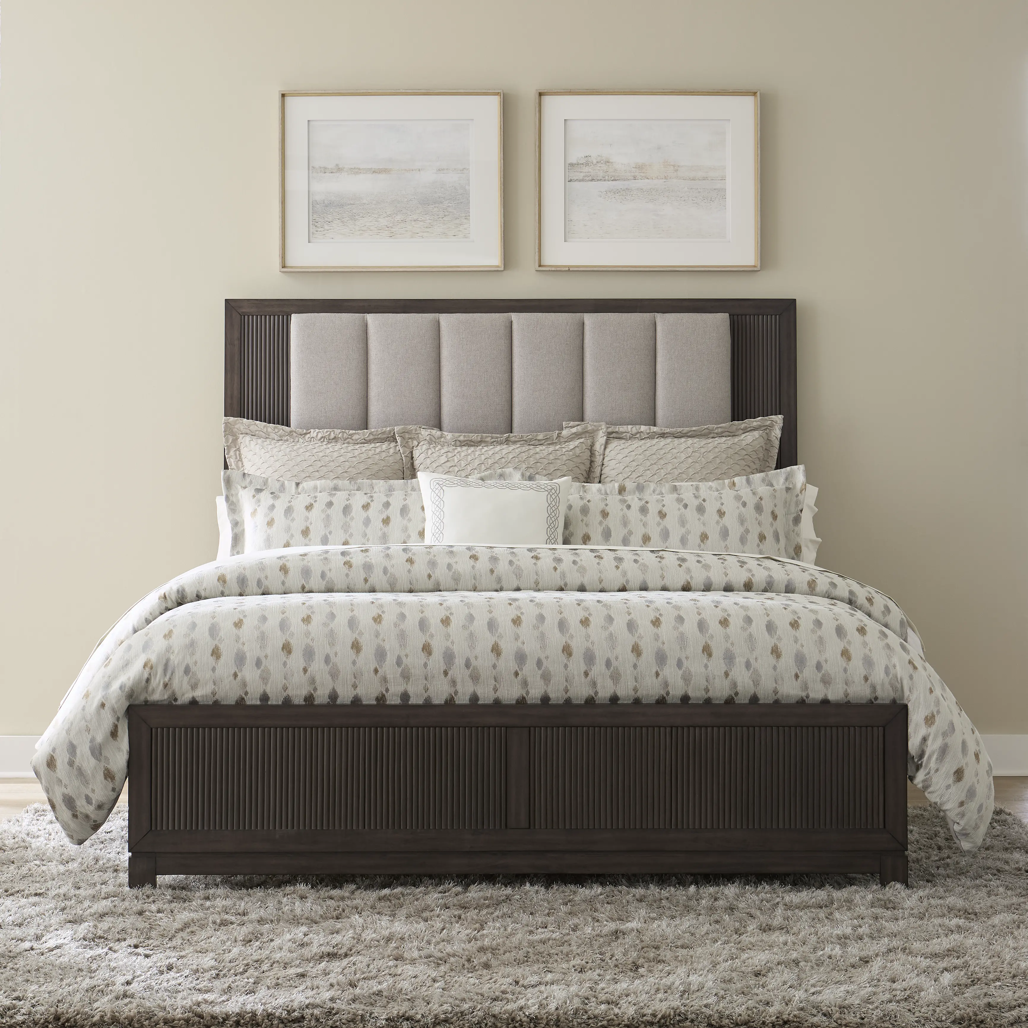 313-BED5/0 Modern Edge Queen Bed-10