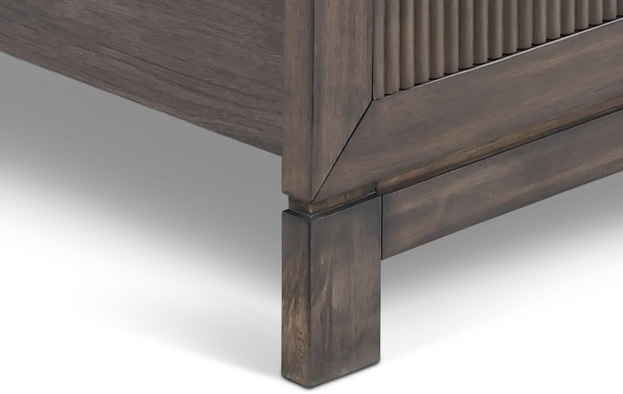 313-BED6/6 Modern Edge King Bed-8