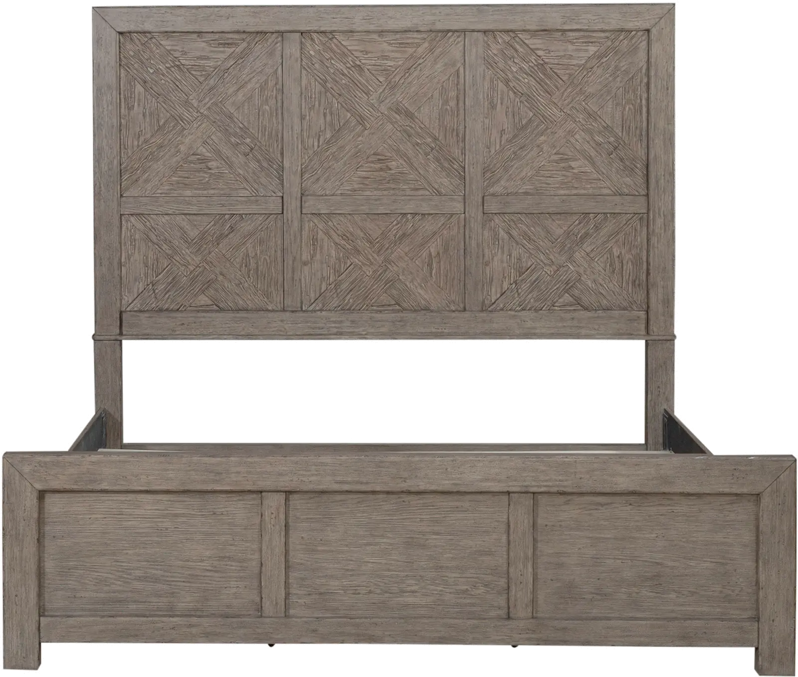 906-SKYVIEW-BED5/0 Skyview Gray Queen Bed-3