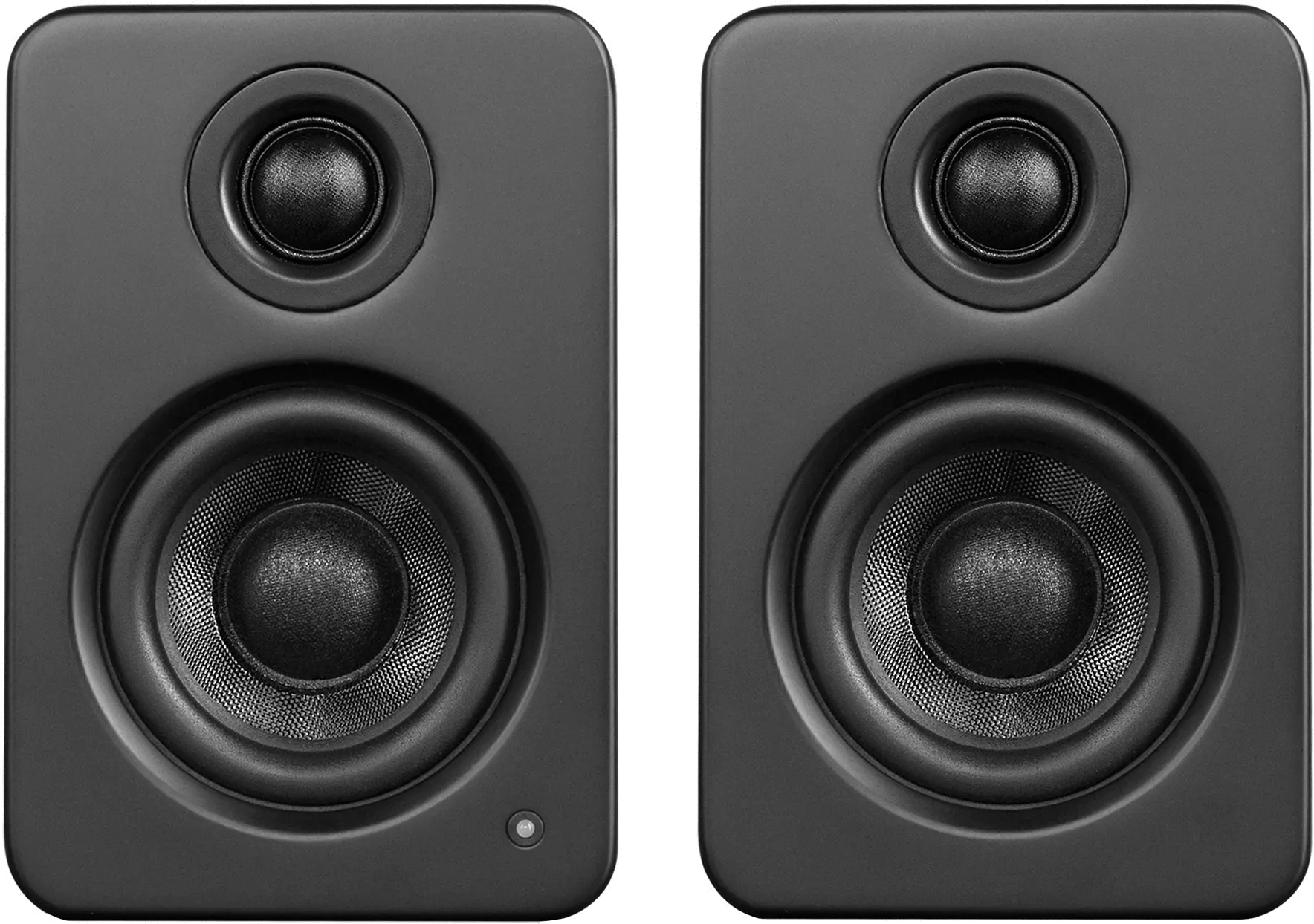Kanto YU2 Powered Desktop Speakers - Matte Black, Pair-1