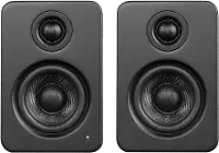 Kanto YU2 Powered Desktop Speakers - Matte Black, Pair