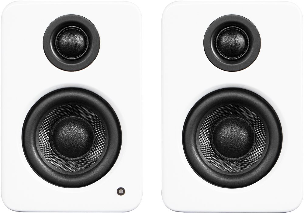 Kanto YU2 Powered Desktop Speakers - Matte White Pair