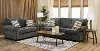 7PC/SEASIDE/GRANITE/SLLTL Seaside Gray 7 Piece Living Room Set with Sofa Bed