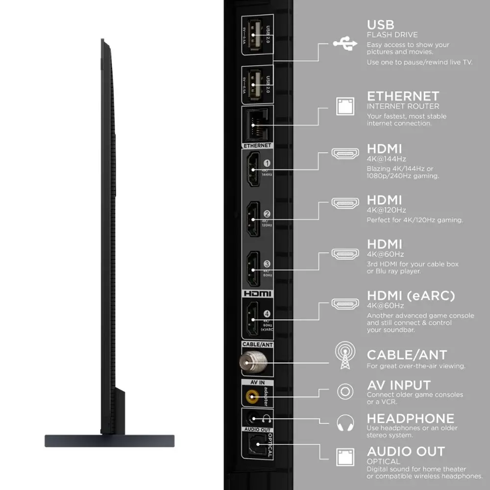 98Q651G TCL 98  Q651G 4K GOOGLE SMART TV-8