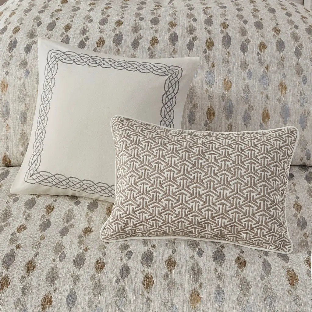 Madison Park Signature 9-Piece King Comforter Set-4