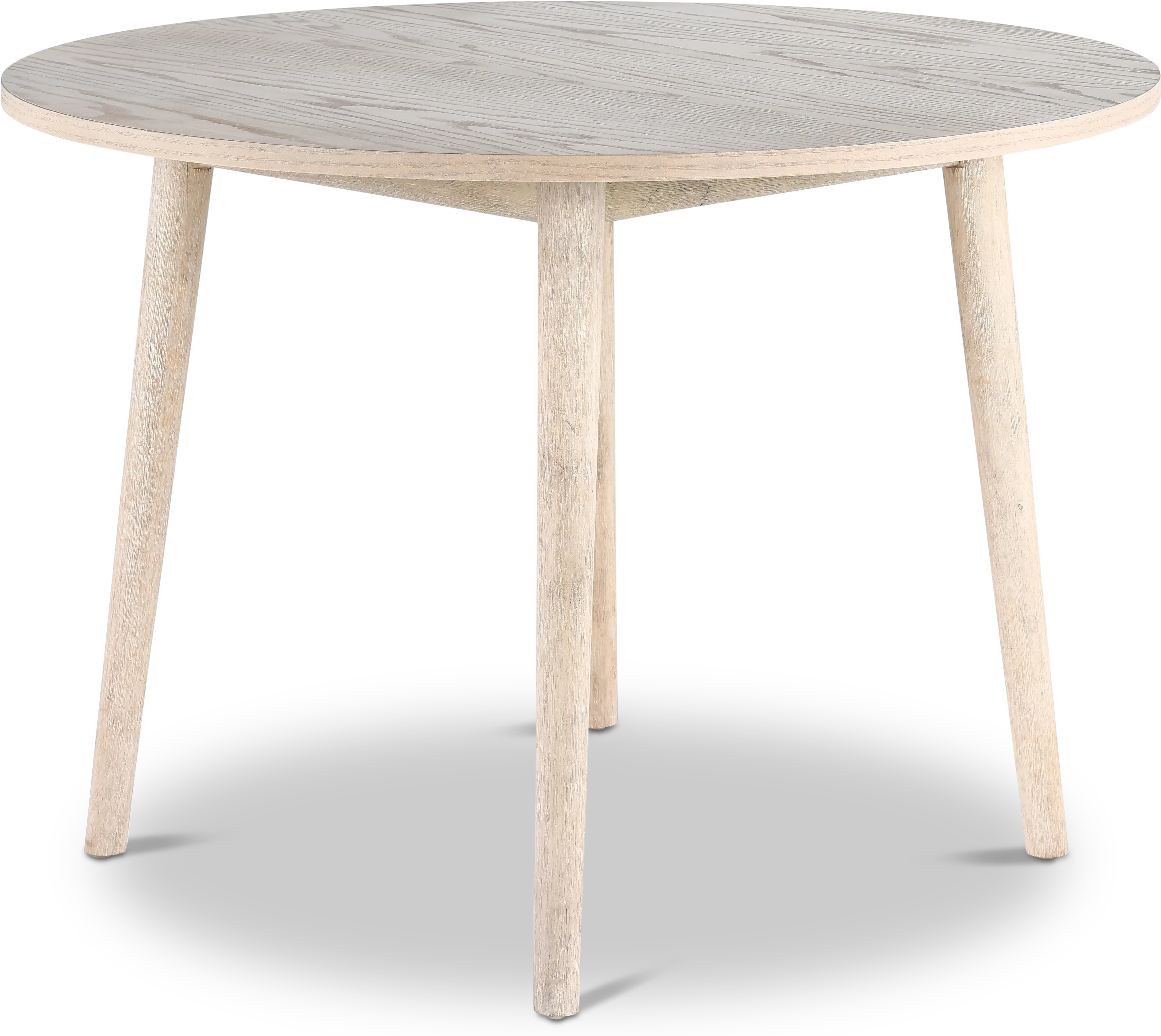 Willa Washed Tan Round Dining Table-4