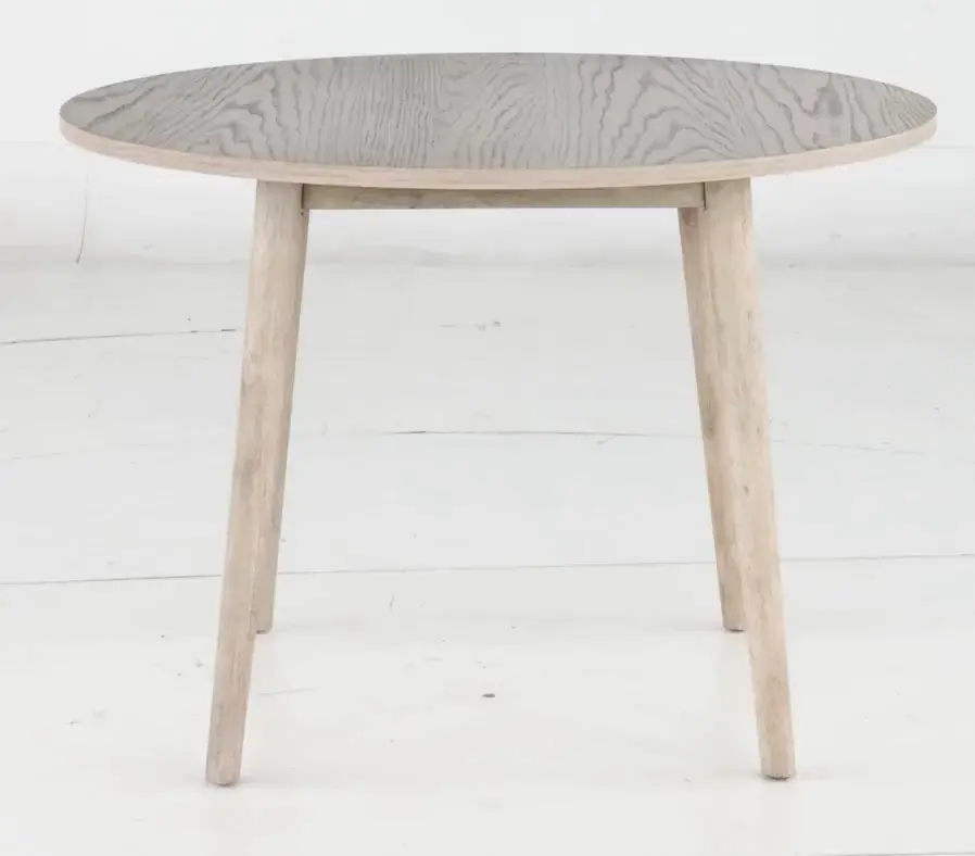 Willa Washed Tan Round Dining Table-5