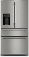 KRMF536RPS Kitchenaid 26.2 Cu Ft French Door Refrigerator - Stainless Steel