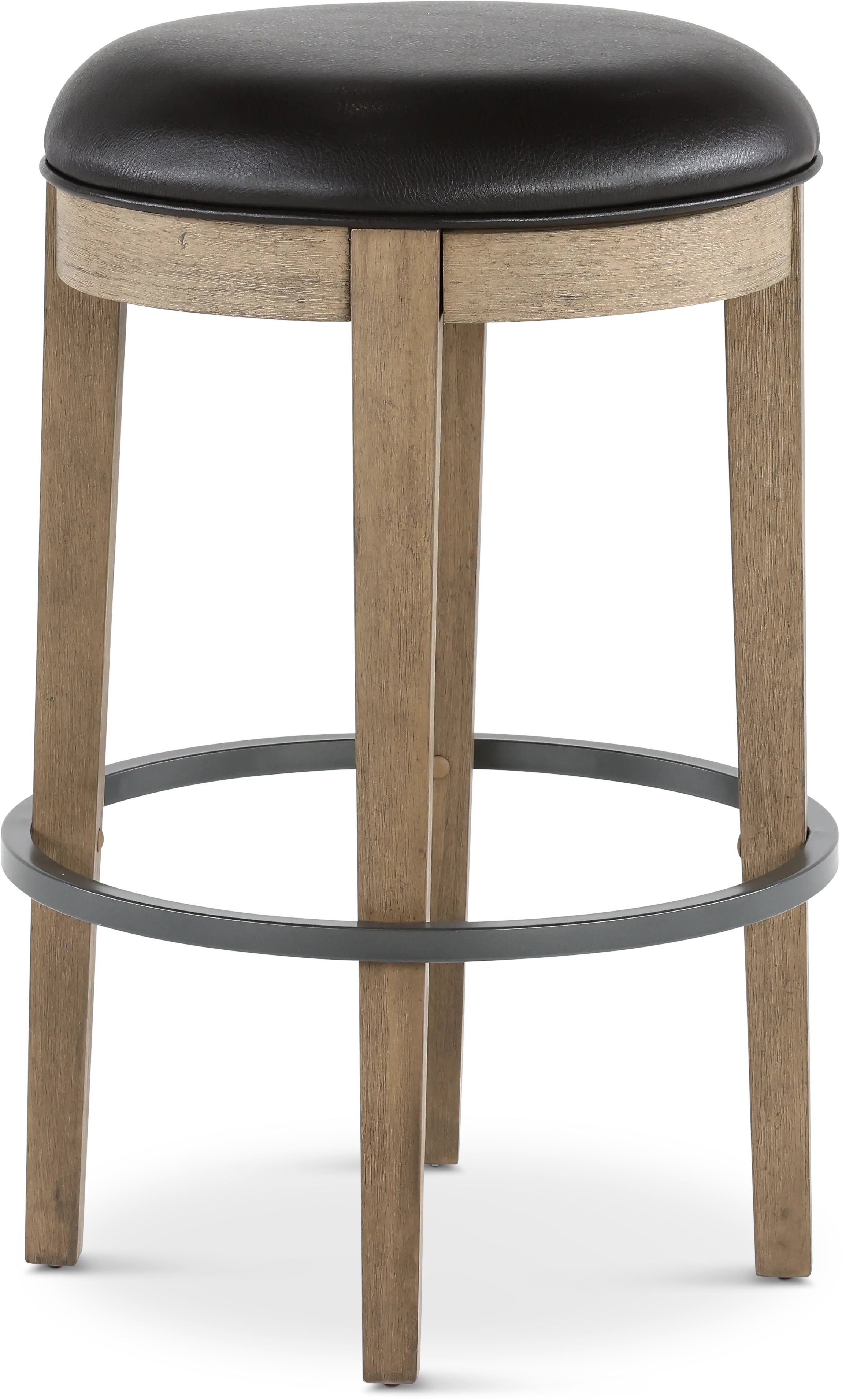 Benton Brown Backless Bar Stool-4
