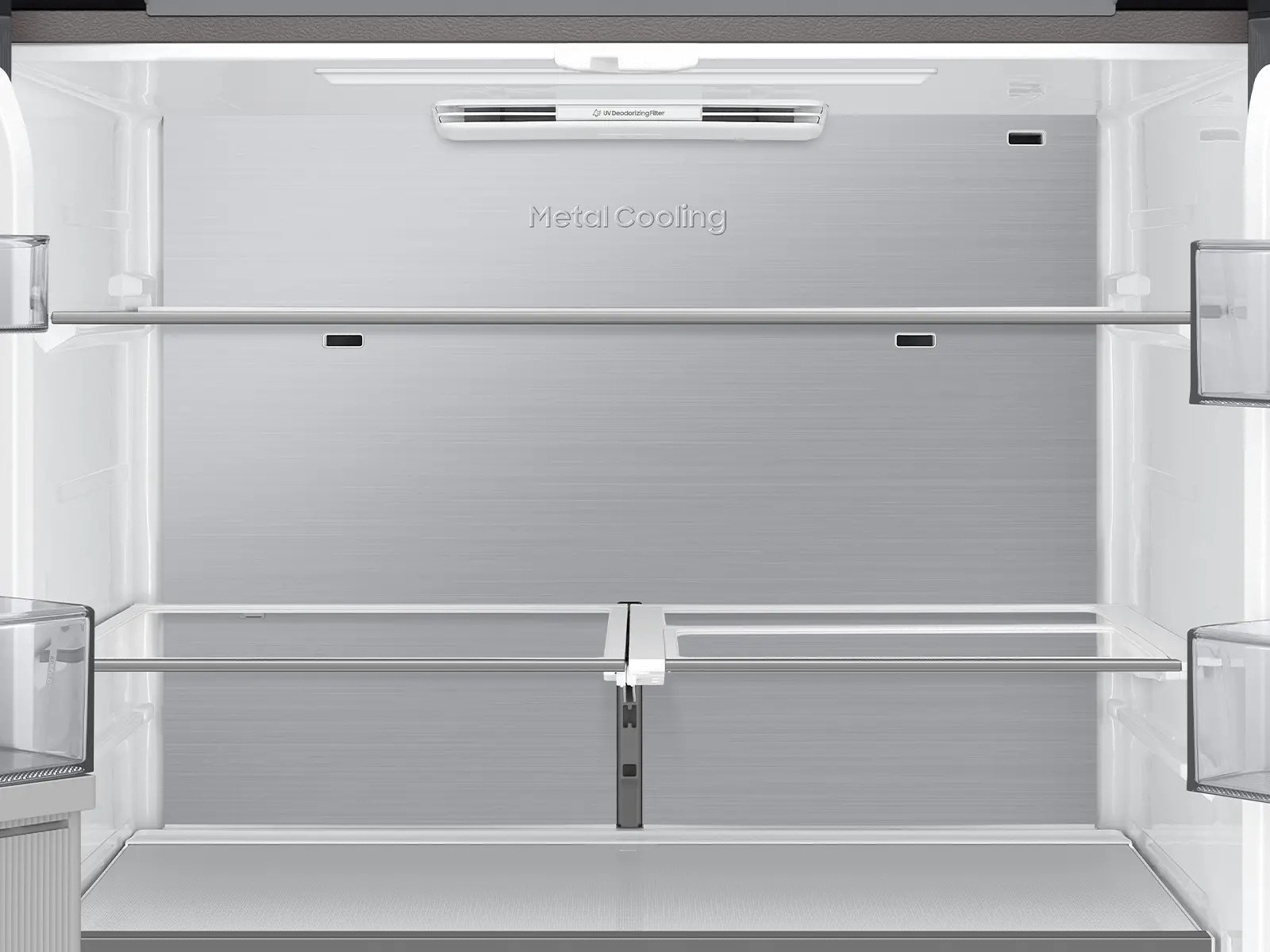 Samsung Bespoke 22.5 Cu Ft 4-Door Flex Refrigerator - Counter Depth Panel Ready-10