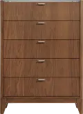 Beckton Walnut Chest of Drawers
