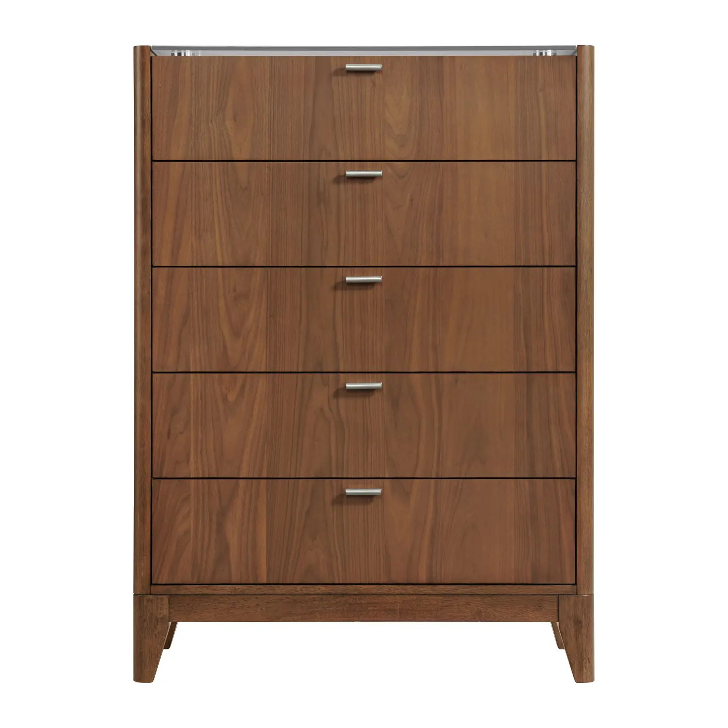 Beckton Walnut Chest of Drawers-1