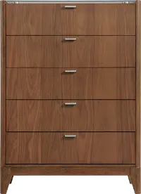 Beckton Walnut Chest of Drawers