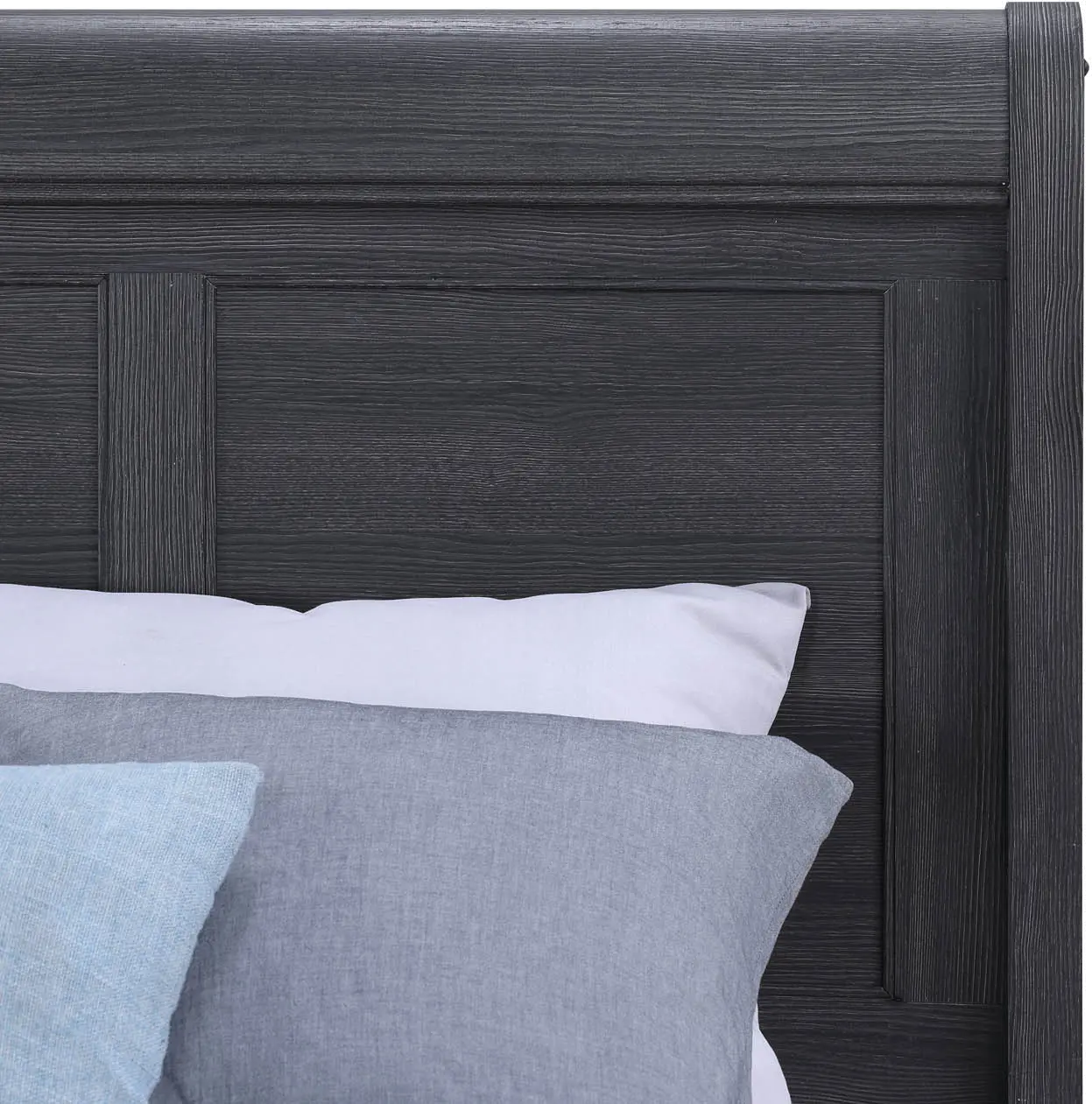 Everton Gray Twin Sleigh Bed-4
