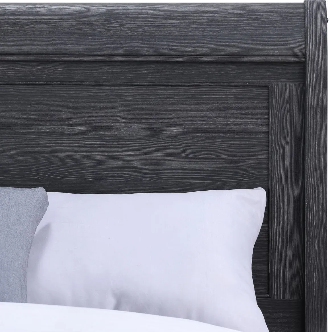 Everton Gray Full Sleigh Bed-4