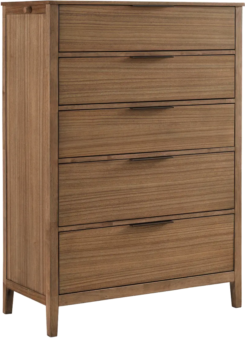 Cyrus Almond Brown Chest of Drawers