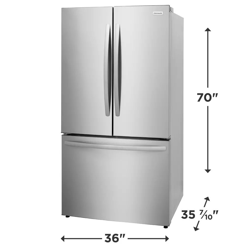 FRFN2813AF Frigidaire 28.8 Cu Ft French Door Refrigerator - Stainless Steel-3