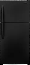 FFHT2022AB Frigidaire 20 Cu Ft Top Freezer Refrigerator - Black