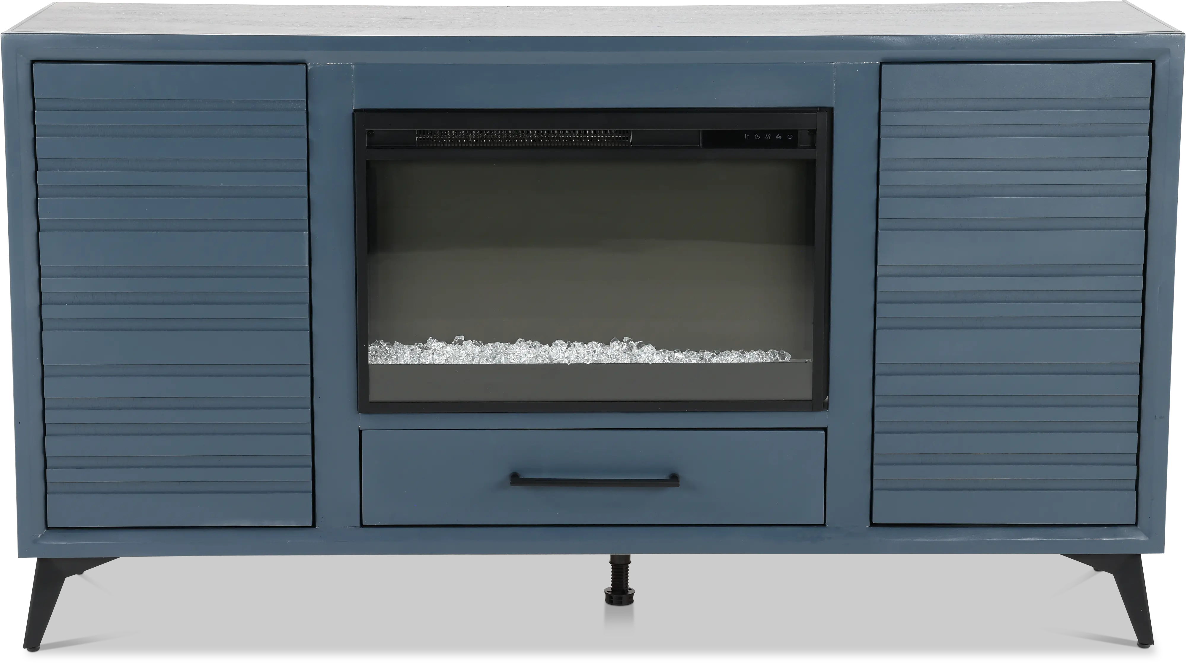 Malibu Blue 64  Fireplace TV Stand-1