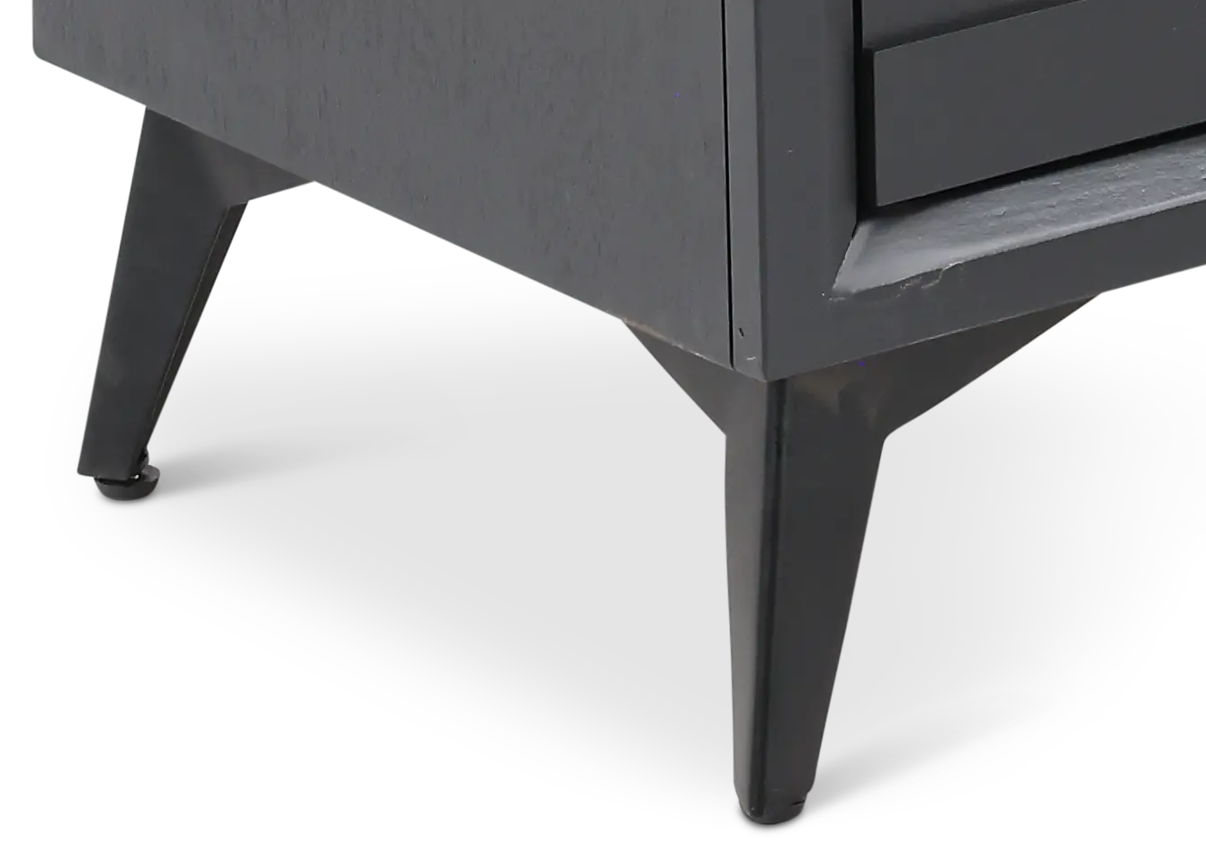 Malibu Black 64  Fireplace TV Stand-7