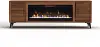 Malibu Brown 78  Fireplace TV Stand