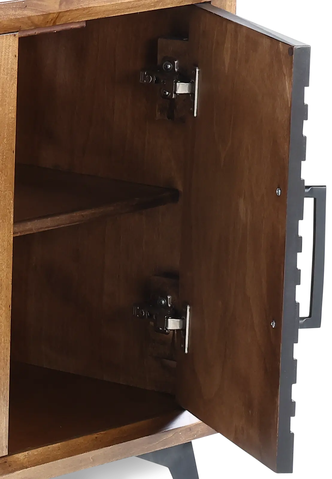 Malibu Brown 78  Fireplace TV Stand-6