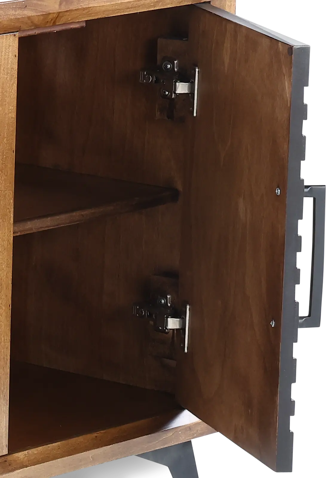 Malibu Brown 95  Fireplace TV Stand-4