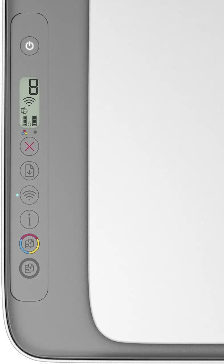 HP-DJ2855E HP DeskJet 2855e Wireless All-In-One Inkjet Printer-2