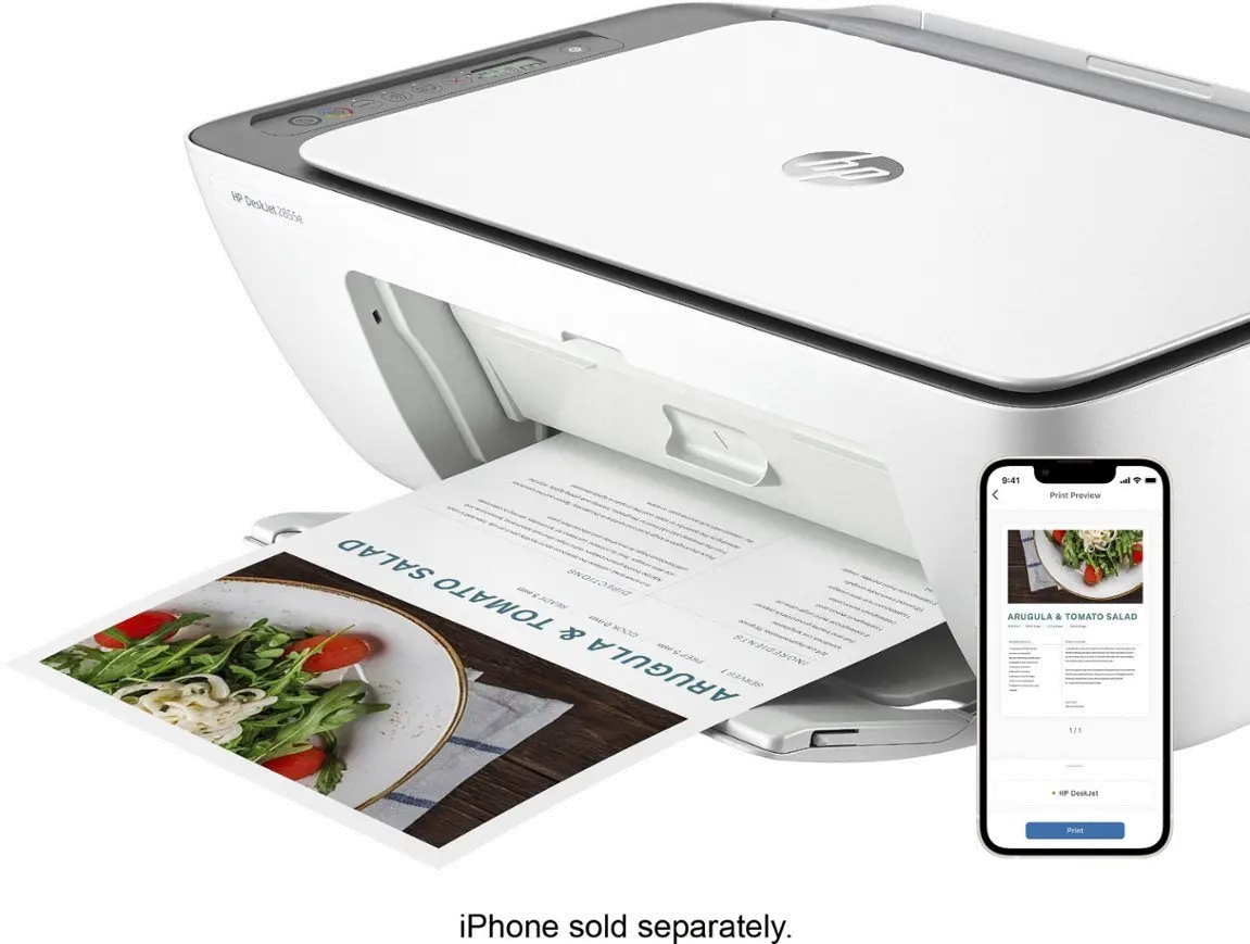 HP-DJ2855E HP DeskJet 2855e Wireless All-In-One Inkjet Printer-8