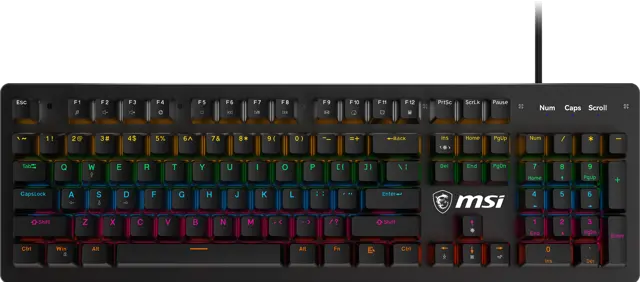 MSI Forge GK300 Gaming Keyboard and Mouse Combo-10