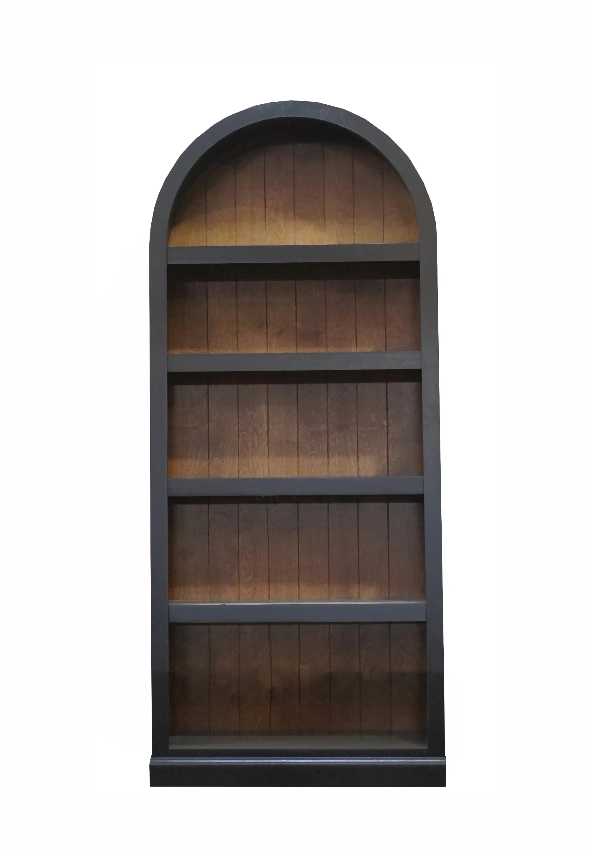 Artiste-Black-72-Arch-Bookcase