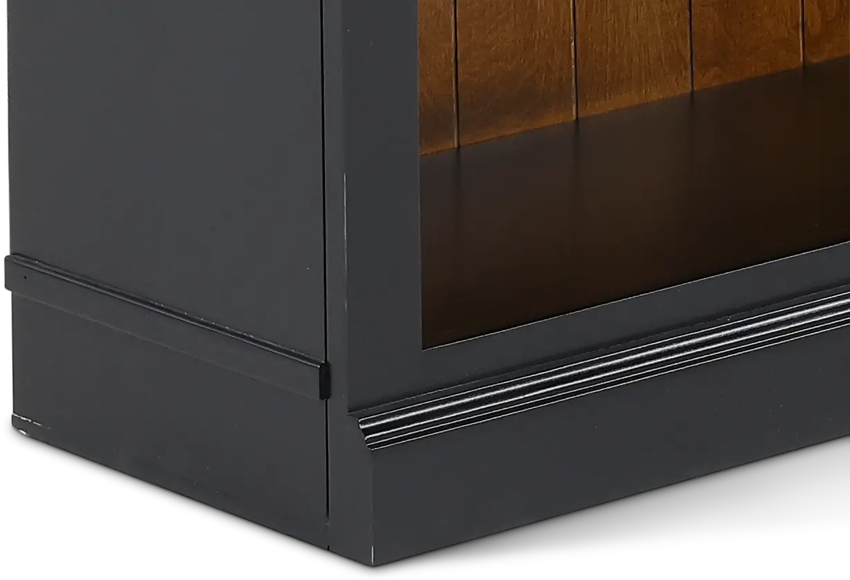 Artiste Black 72  Arch Bookcase-7