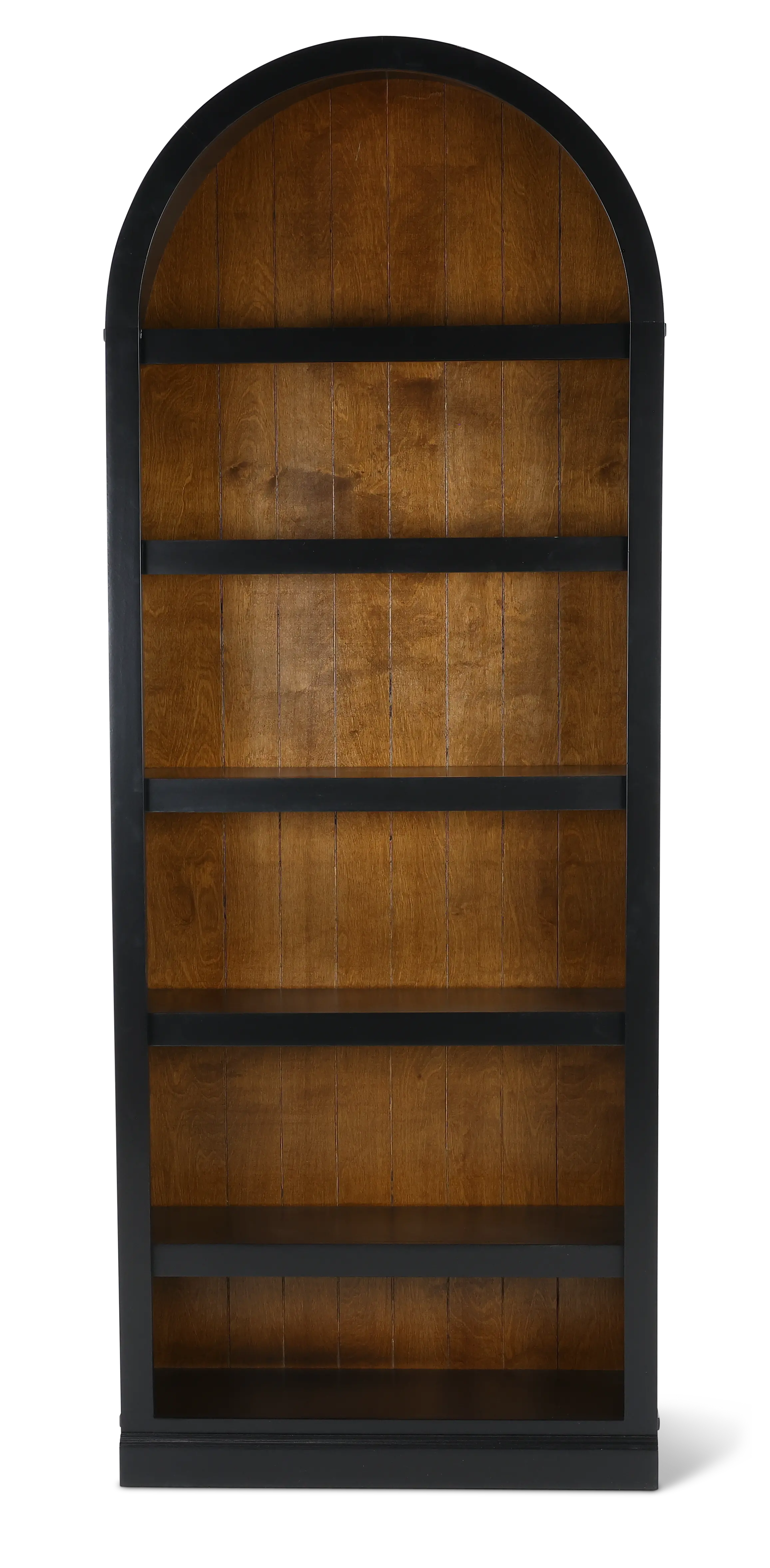 Artiste Black 84  Arch Bookcase-1