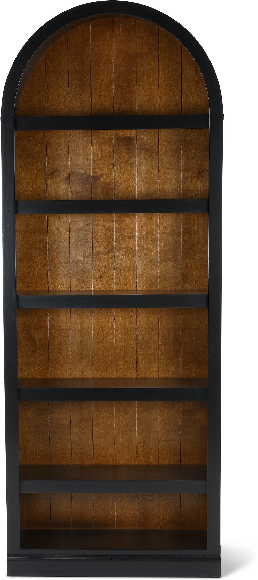 Artiste Black 84" Arch Bookcase