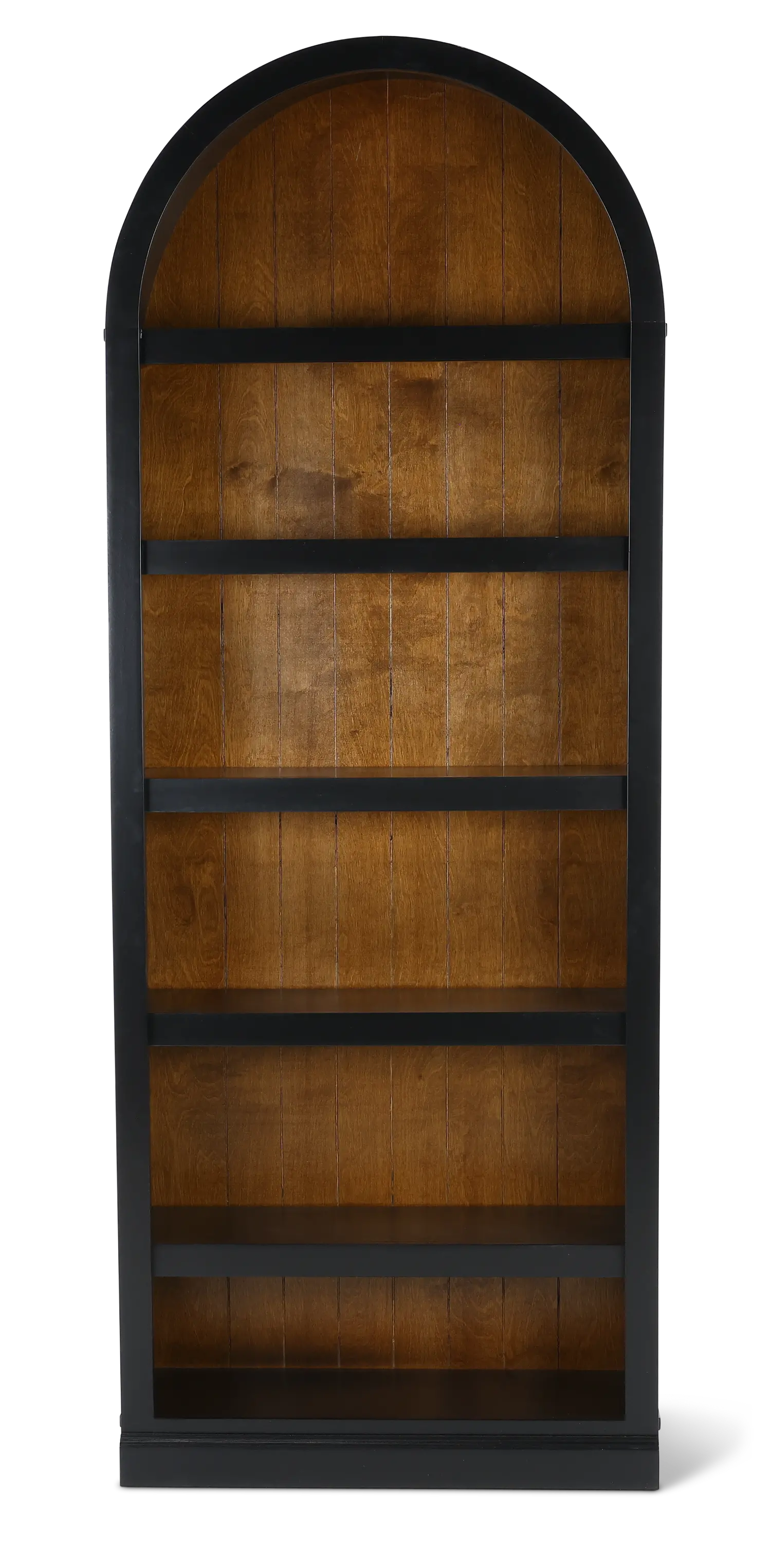 Artiste Black 84  Arch Bookcase-1