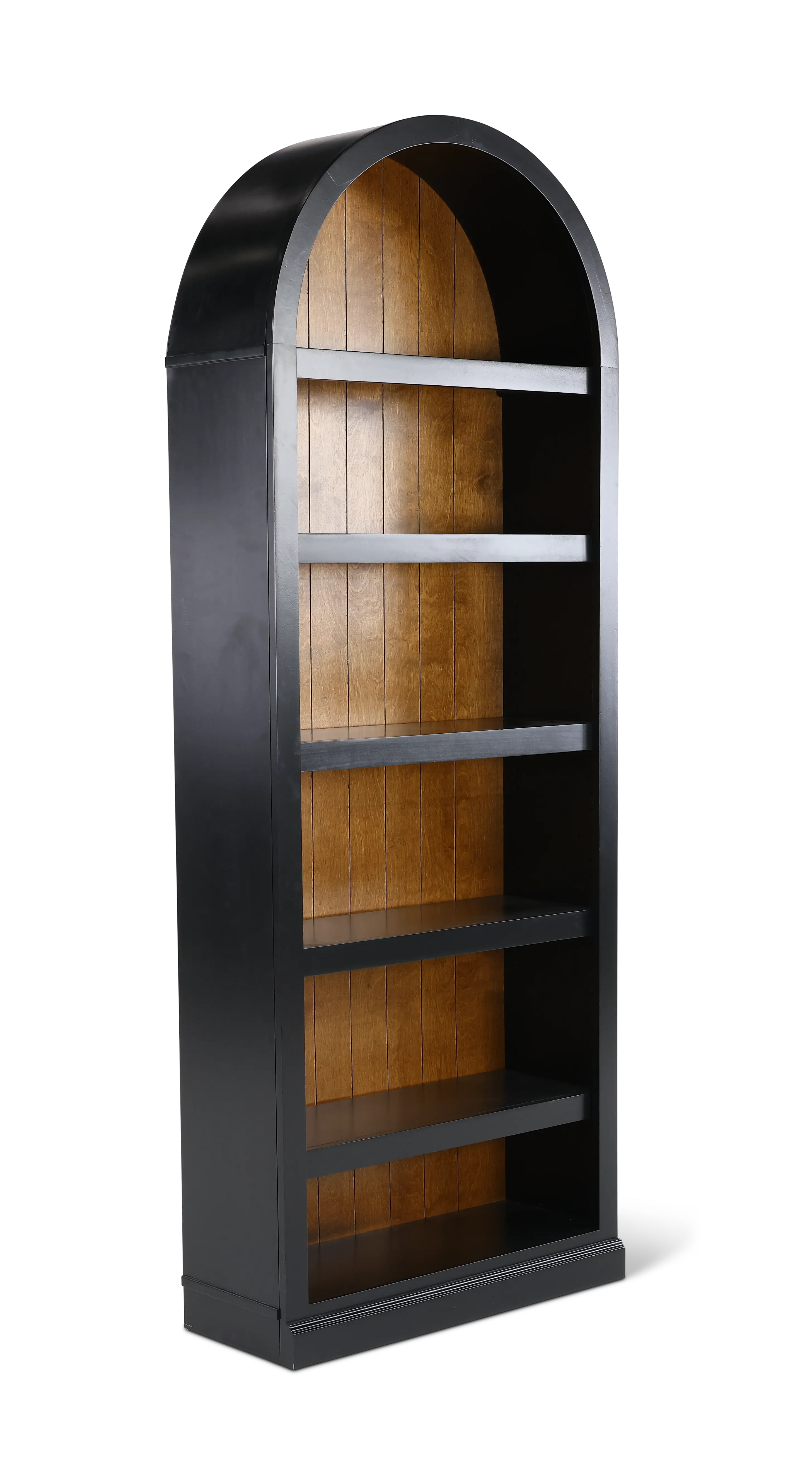 Artiste Black 84  Arch Bookcase-2
