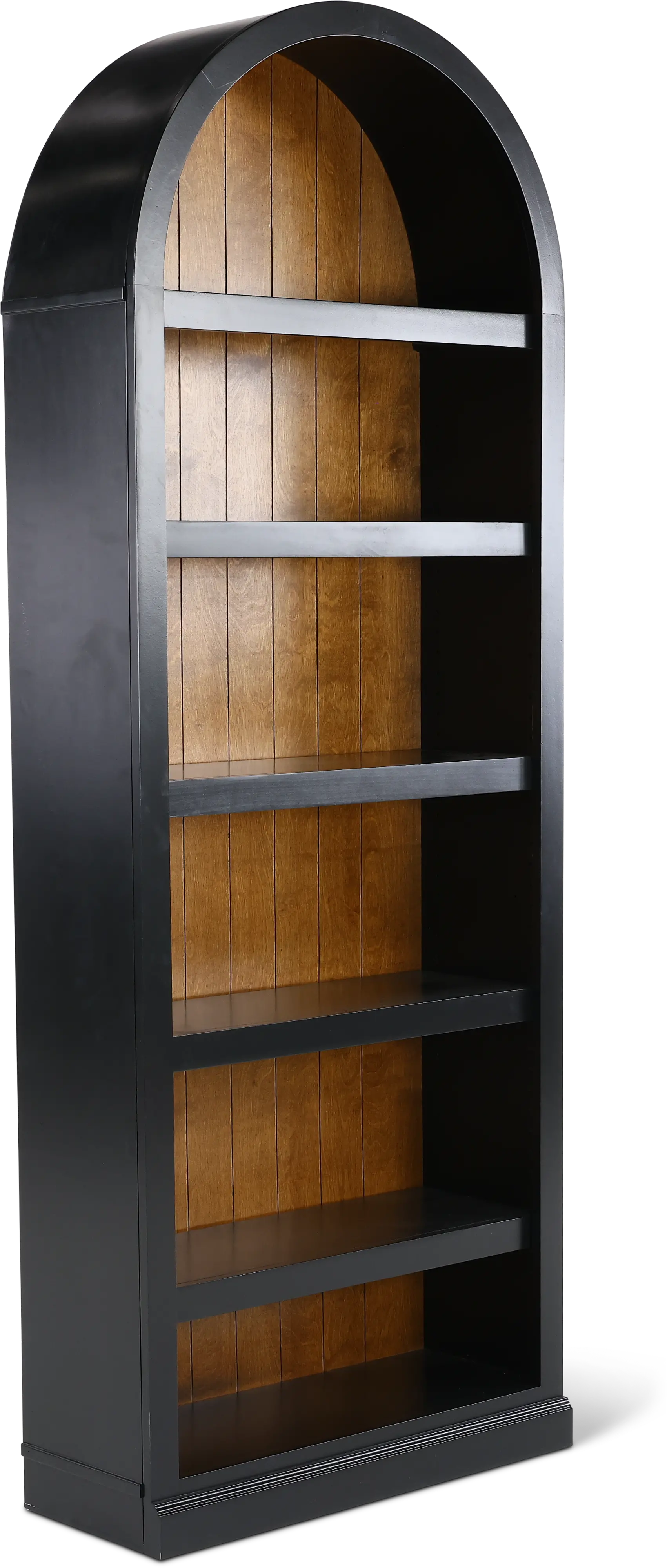 Artiste Black 84  Arch Bookcase-3