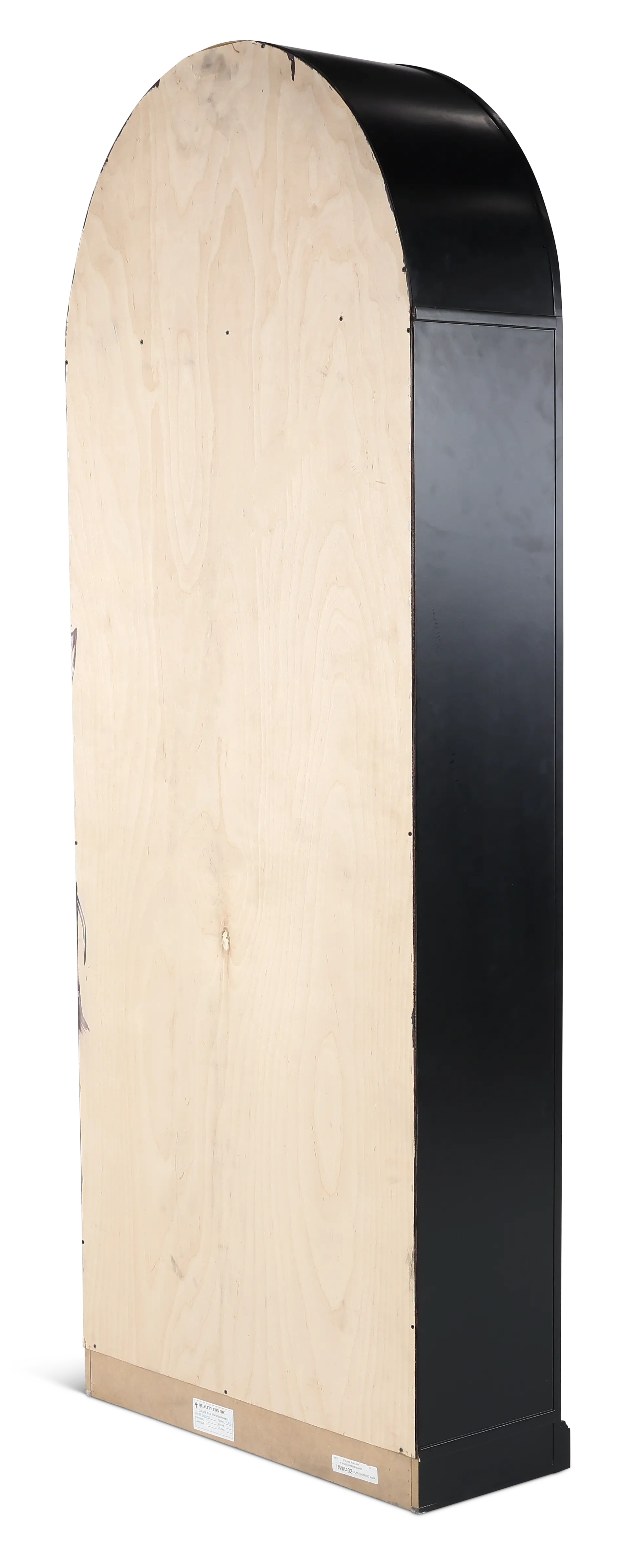 Artiste Black 84  Arch Bookcase-6