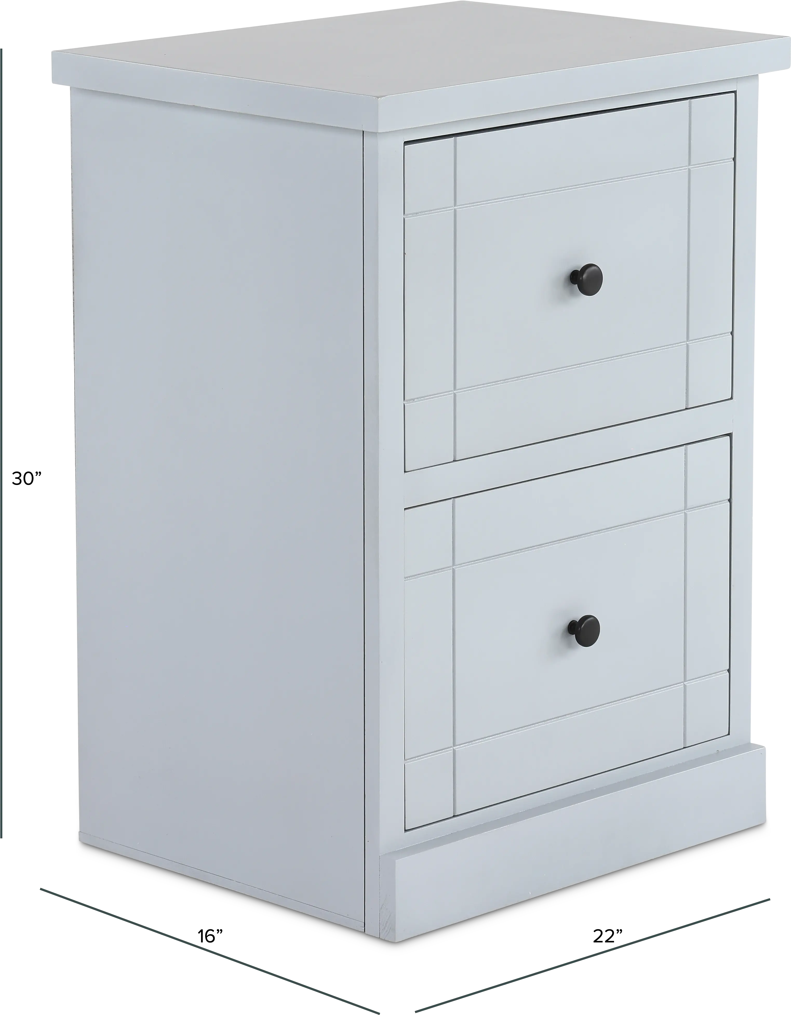 Elliott Gray File Cabinet-3