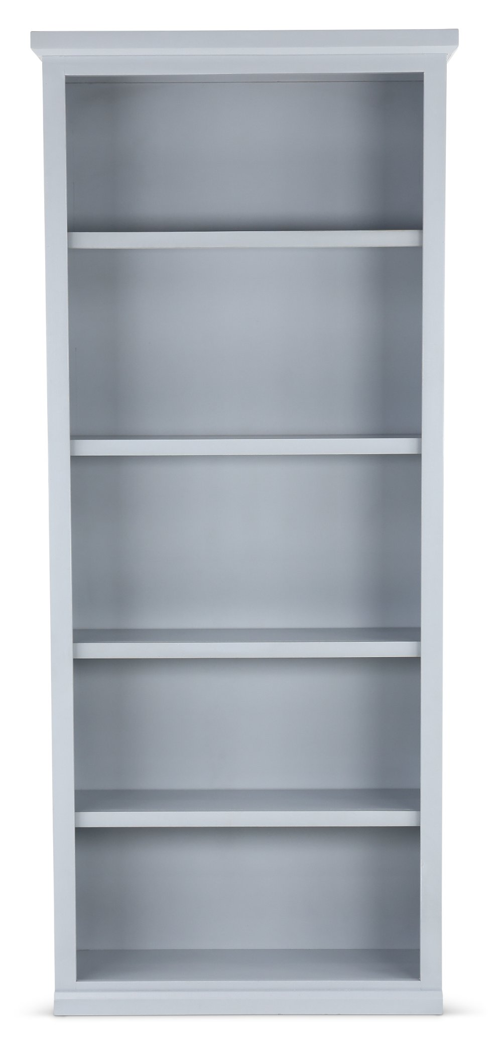 Elliott Gray 4-Shelf Bookcase