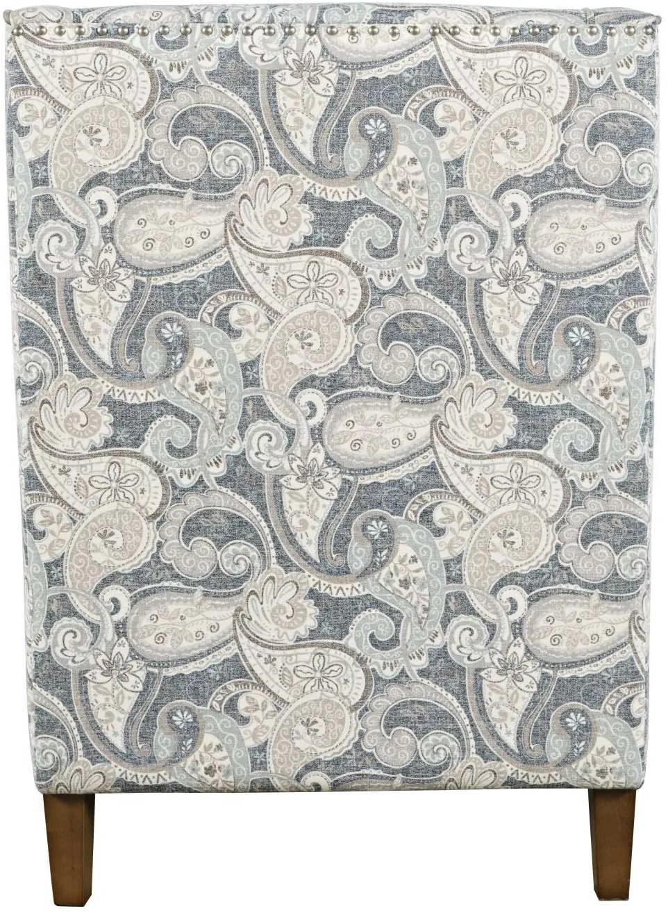 Duval Paisley Denim Accent Chair-5