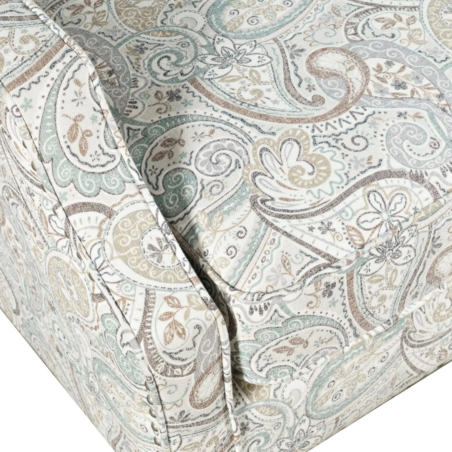 Duval Paisley Sage Accent Chair-2