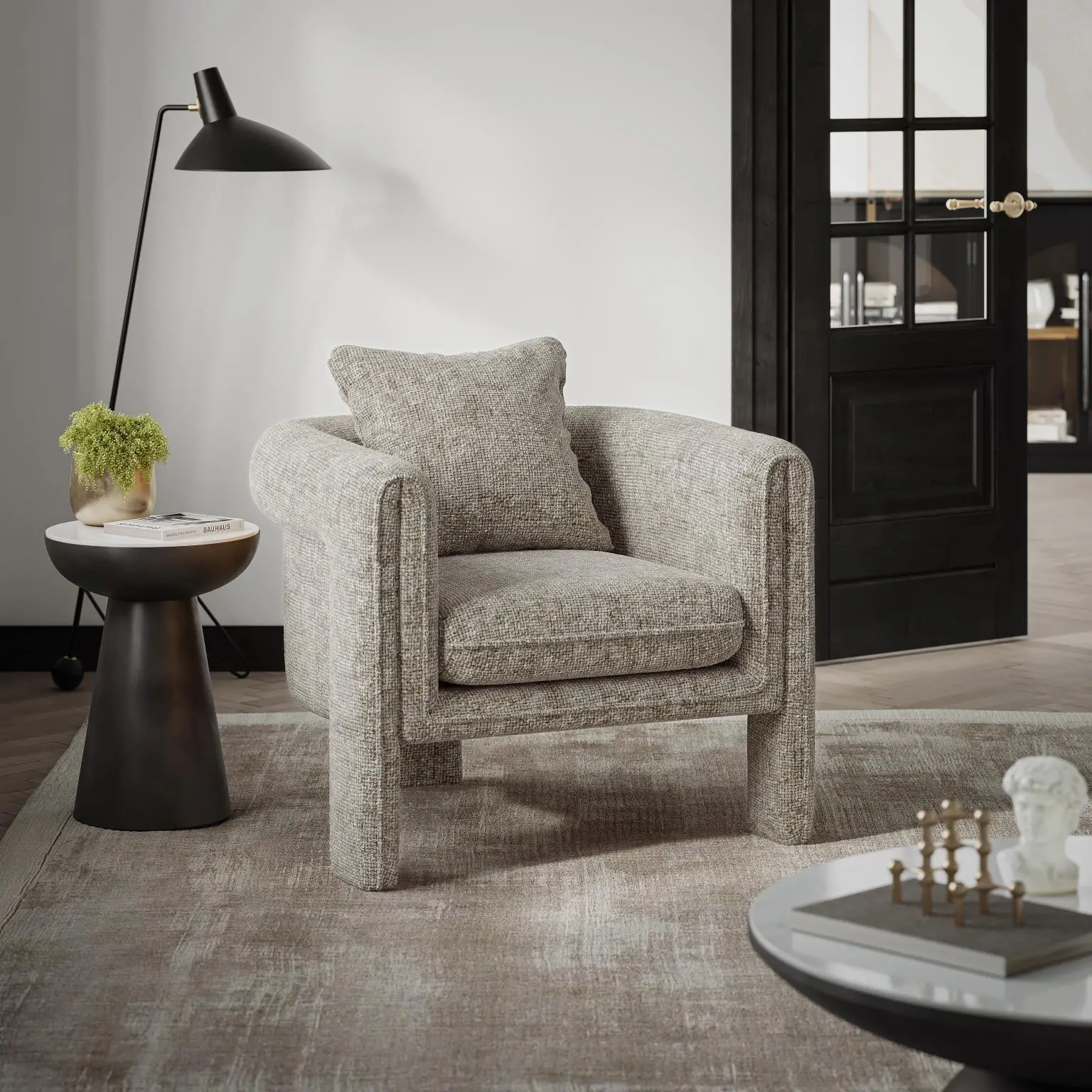 Adley Oyster Gray Accent Chair-2