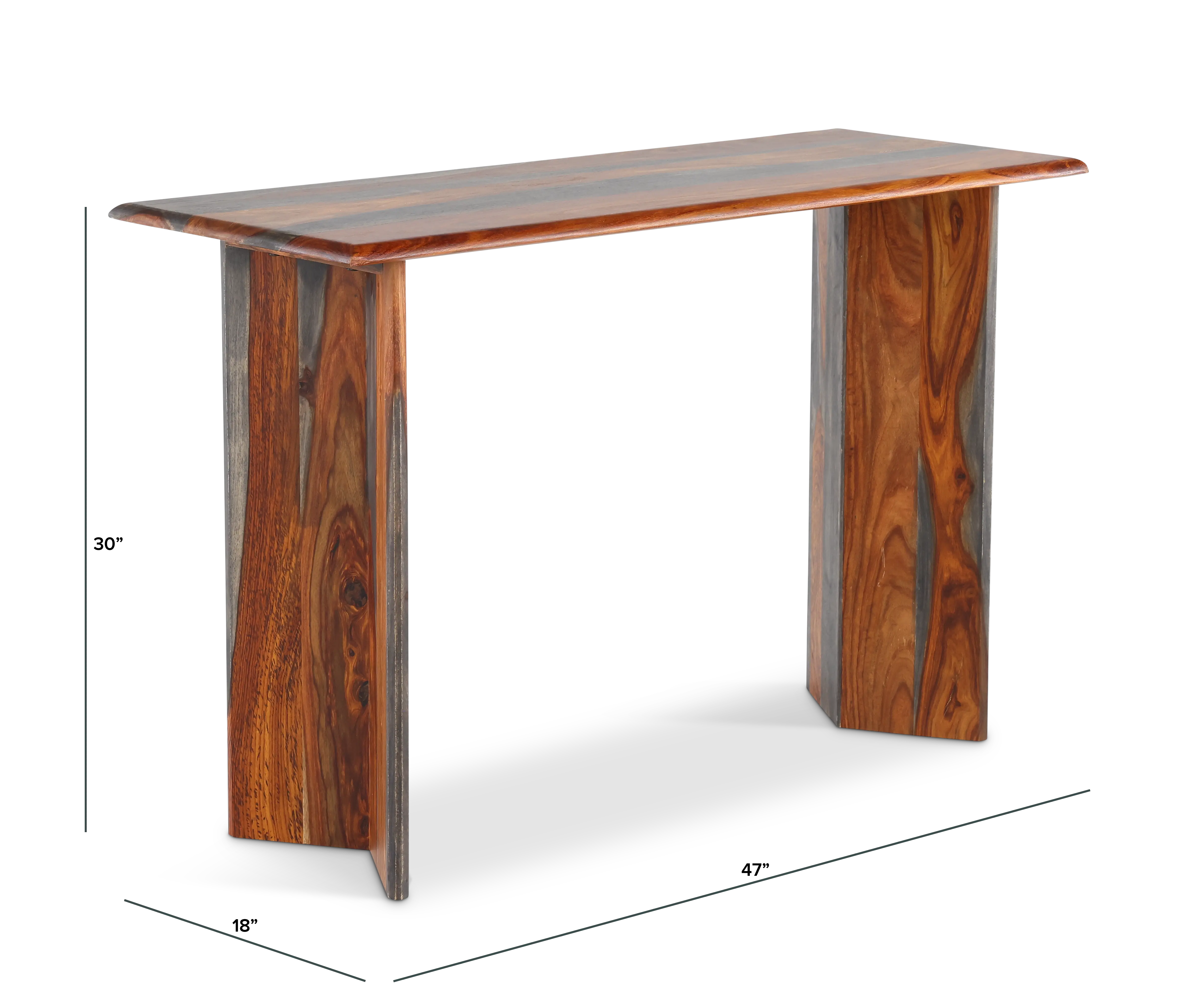 Bardell Brown Sofa Table-3