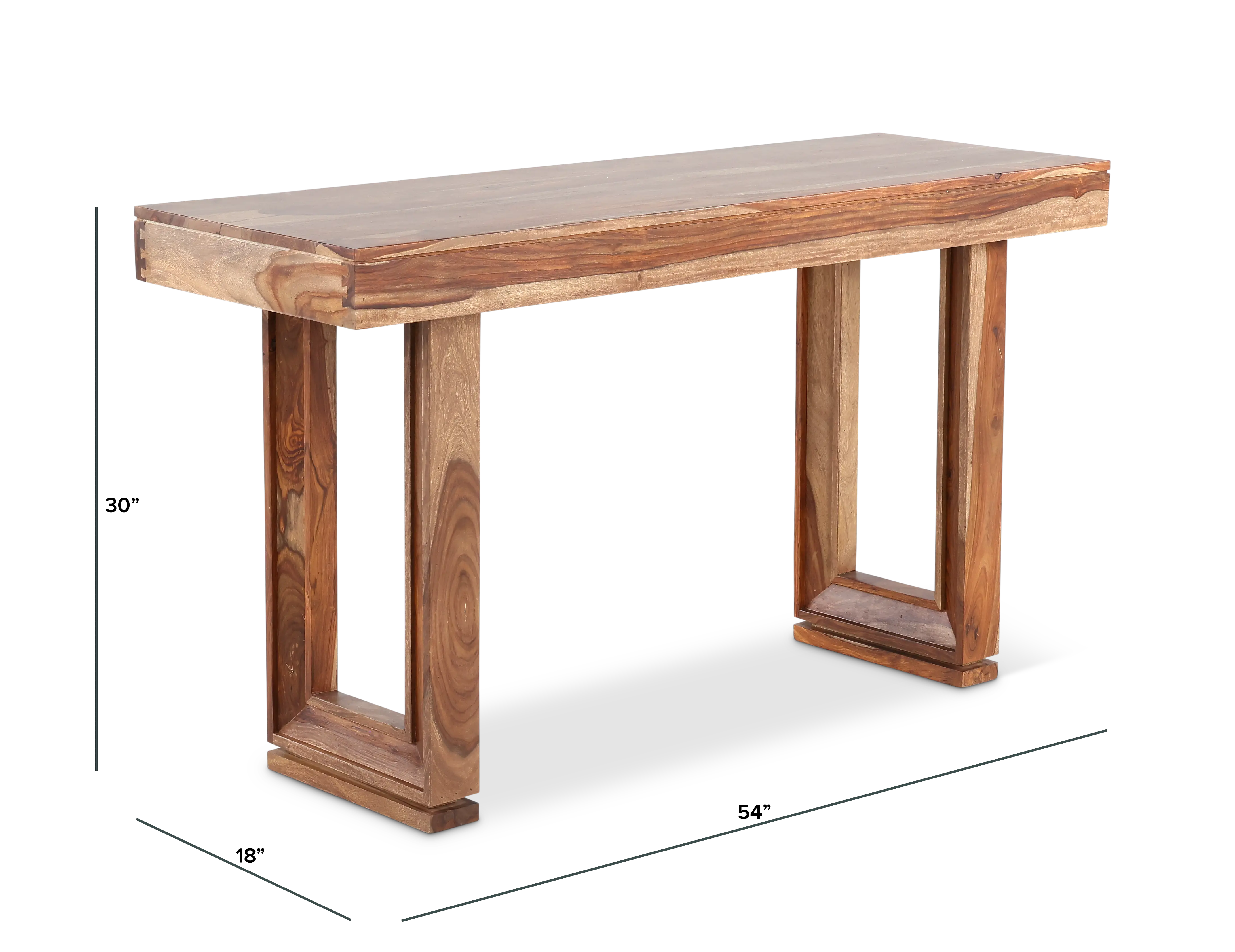 Colbeck Brown Sofa Table-3
