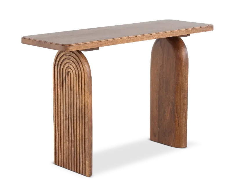 Derryn Brown Sofa Table